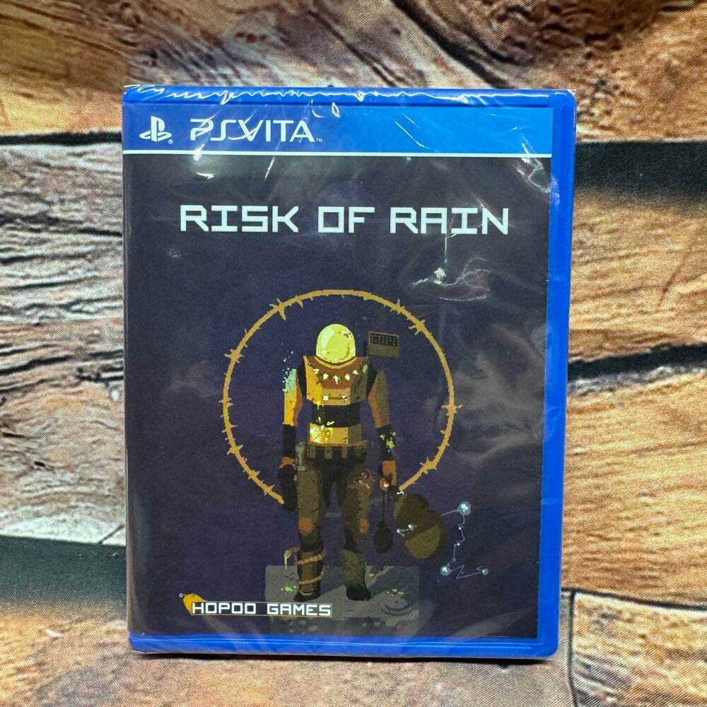 Risk of Rain Limited Run #57 PS Vita Video Game Action Platformer Roguelike